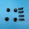 BOUTONS DE R&Eacute;GLAGE DE LA PO&Ecirc;LE 16 PCS ( 42 MM+6S+8S+6/8H) NOIR