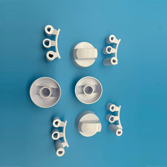 BOUTONS DE R&Eacute;GLAGE DU PLATEAU DE PO&Ecirc;LE 16 PCS ( 42 MM+6S+8S+6/8H+6/6H) BLANC
