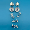 BOUTONS DE R&Eacute;GLAGE DE LA PO&Ecirc;LE 16 PCS 10029978 ( 42 MM+6S+8S+6/8H) ARGENT