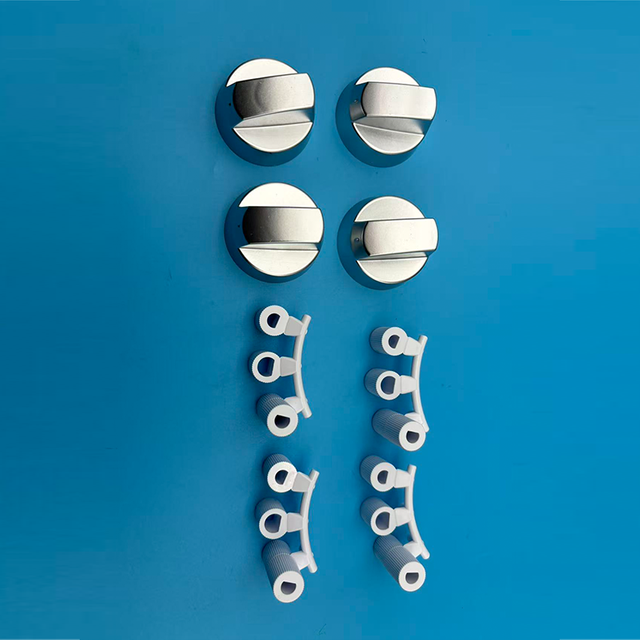BOUTONS DE R&Eacute;GLAGE DE LA PO&Ecirc;LE 16 PCS 10029978 ( 42 MM+6S+8S+6/8H) ARGENT