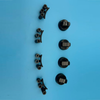 BOUTONS DE R&Eacute;GLAGE DE LA PO&Ecirc;LE 16 PCS ( 42 MM+6S+8S+6/8H) NOIR