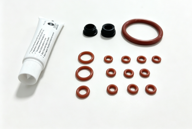KIT D'&Eacute;TANCH&Eacute;IT&Eacute; MACHINE &Agrave; CAF&Eacute; AVEC GRAISSE SILICONE KIT 17 PCS 
