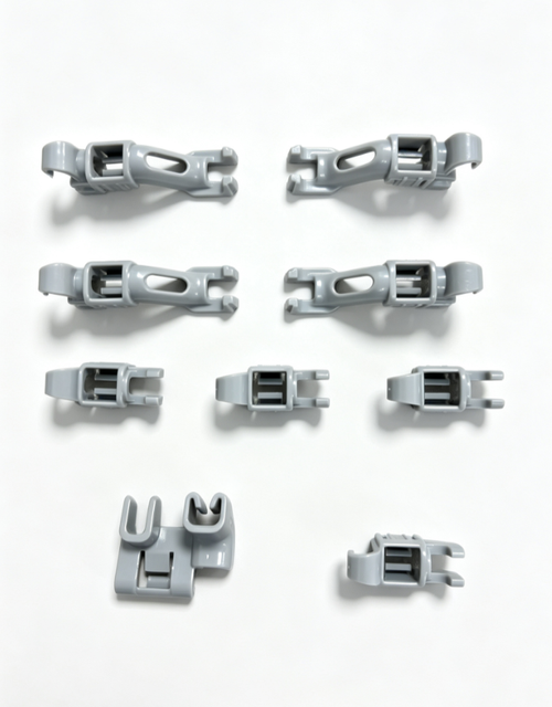 KIT DE CLIPS POUR PANIER INF&Eacute;RIEUR DE LAVE-VAISSELLE 00632372